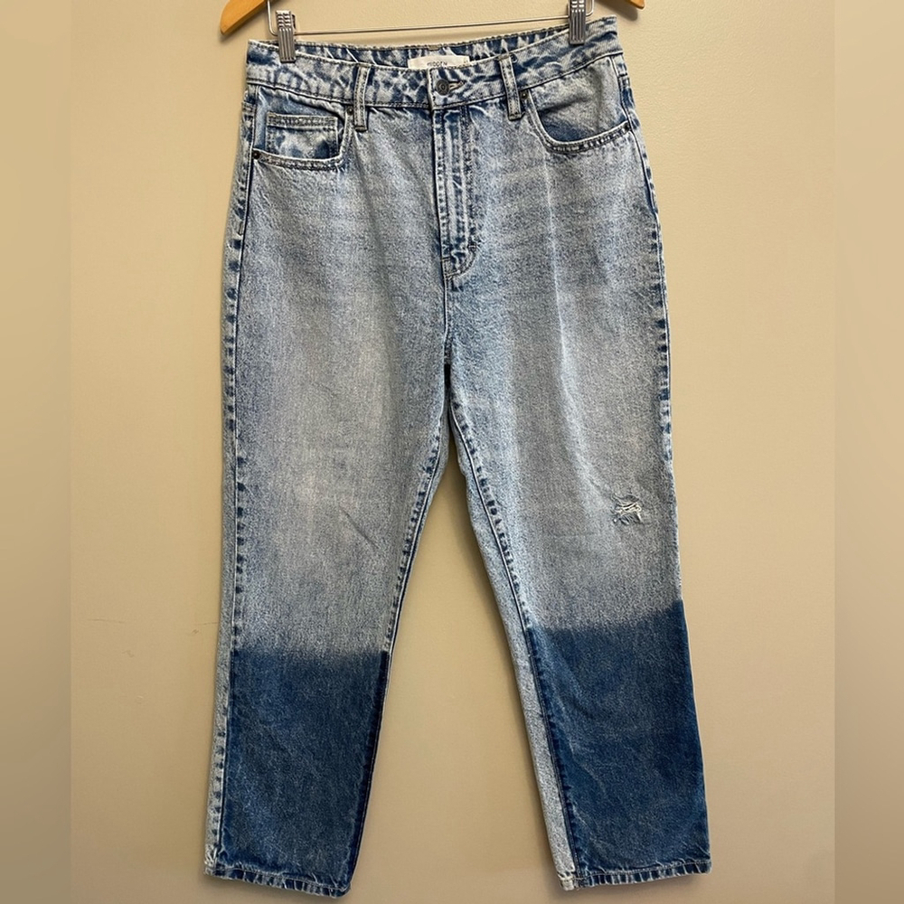 Hidden Two Tone Contrast Jeans Size 31 Straight Leg